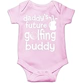 CBTwear Daddy’s Future Golfing Buddy Baby Bodysuit Adorable Boy Romper Clothing Cute Newborn Clothes