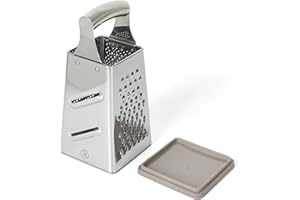 Martha Stewart Sprucedale 9.5" Stainless Steel 4-Sided Food/Cheese Box Grater