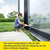 Kärcher Window Vac WV 6 Plus Extra Long Battery 100 min 280 mm Nozzle view 3