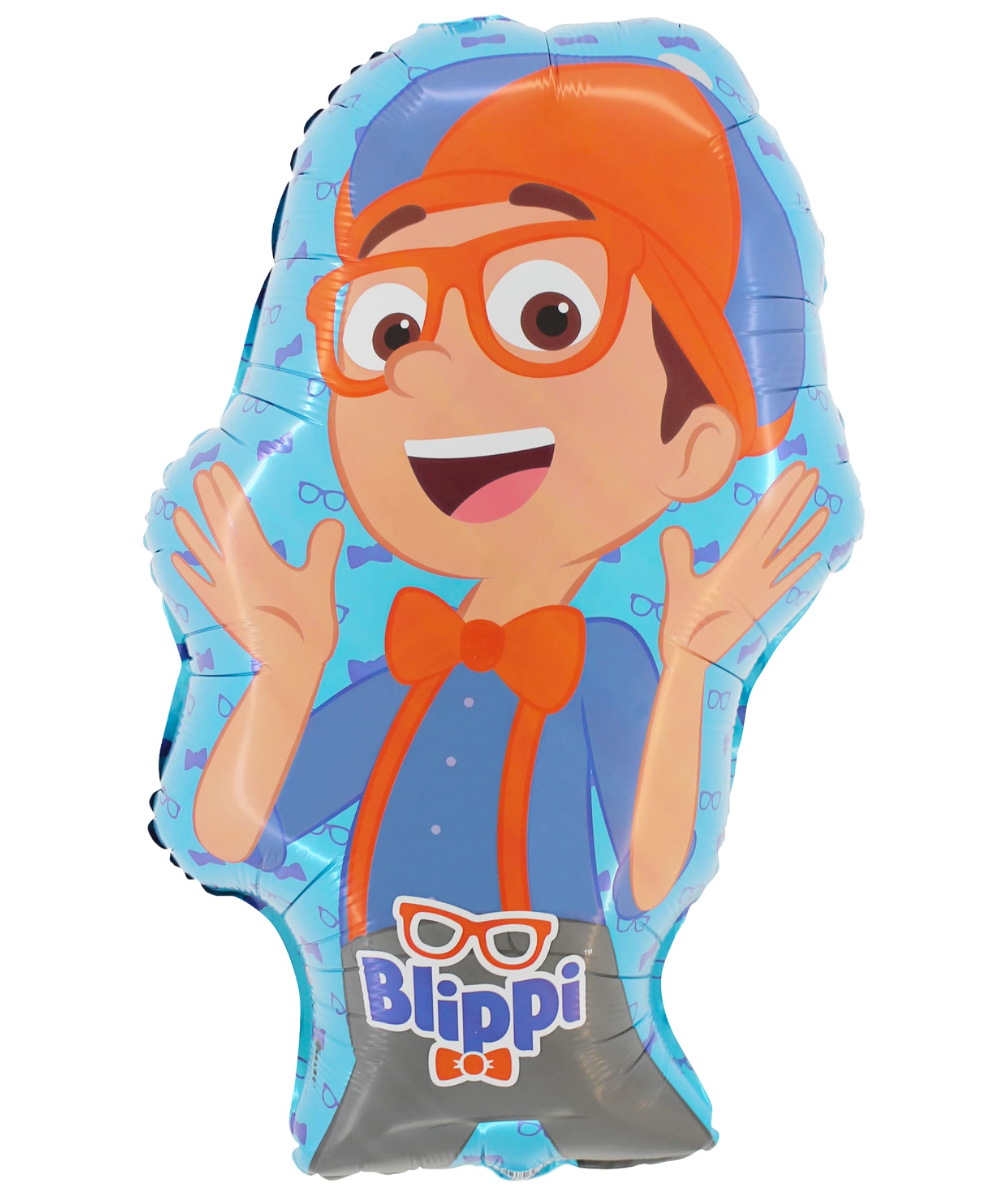 Toyland® 74cm (29") Blippi Shaped Character Foil Balloon - Kids Party Decorations