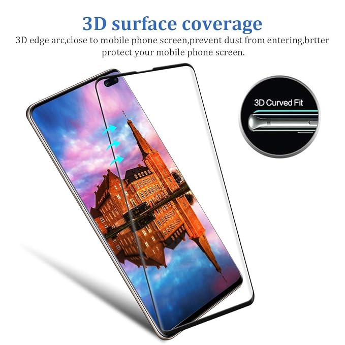 NONZERS Protector de Pantalla para Samsung S10 Plus, [2 Unidades ...