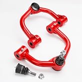 KSP 2-4" Upper Control Arm for F150 2004-2020, Aftermarket Control Arm Replacement Factory/Stock Arm, Iron Steel Welding Swing Control Arms With Adjustable Ball Joint for 2-4inch Front Lift Kits (Red)