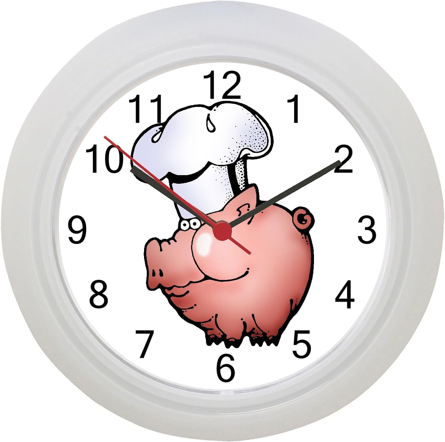 Pig Chef Wall Clock