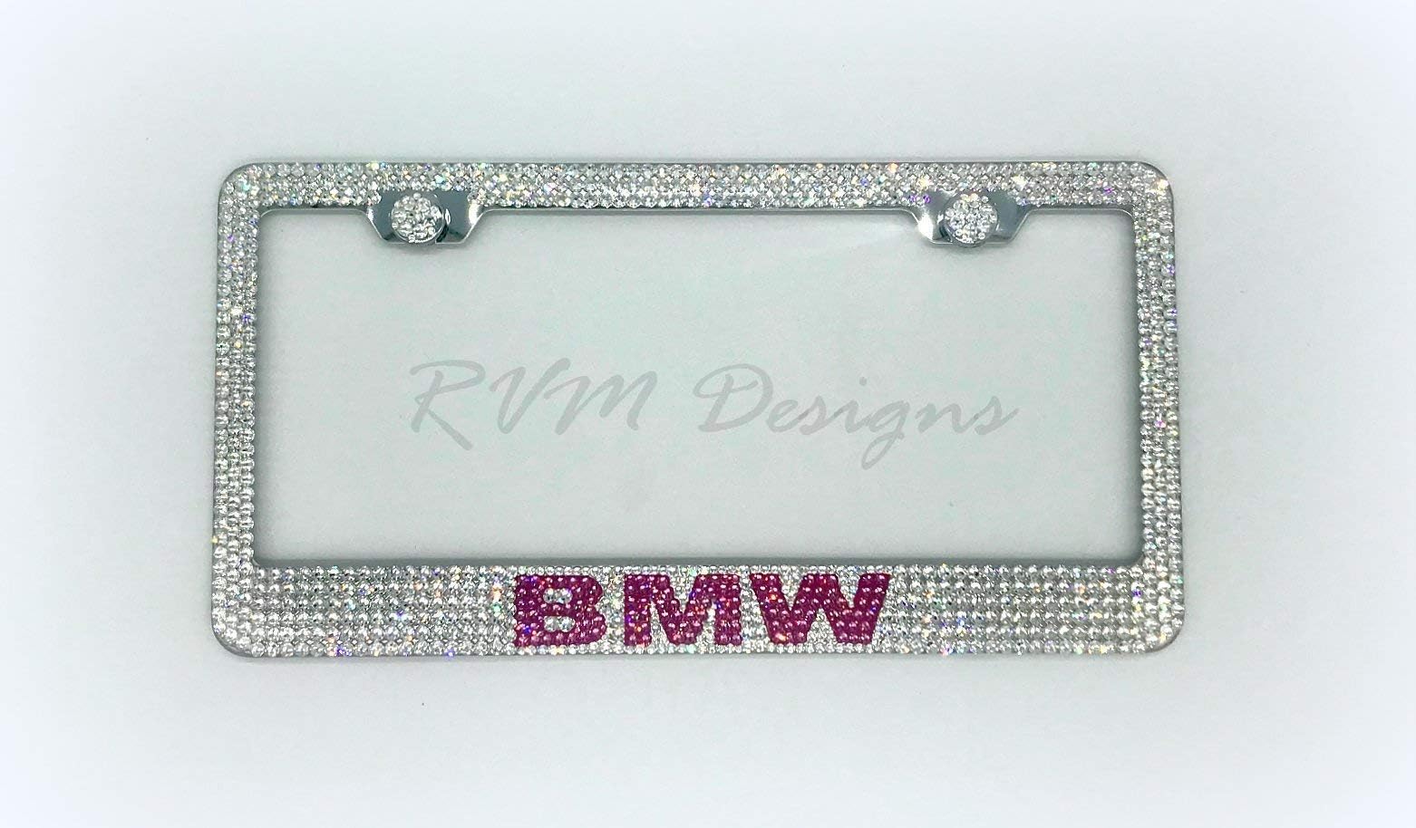 Bling License Plate Frame made with Swarovski Crystals - Car Jewelry