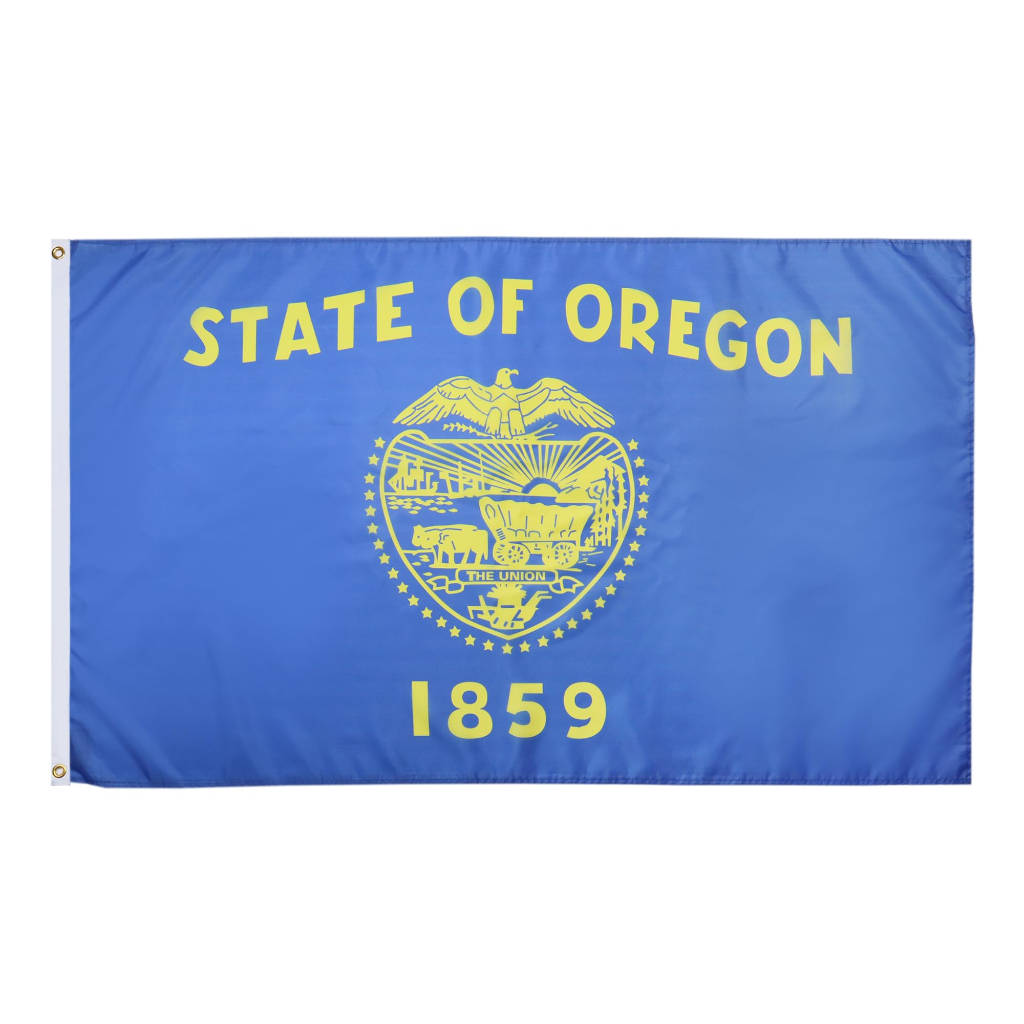 AZ FLAG - Oregon Flag - 2x3 Ft - 100D Polyester Us State Of Oregon Banner with Two Metal Grommets - Fade Resistant - Vivid Colors - 2' x 3' Feet - 90x60 Cm — image 1