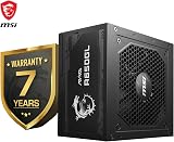MSI MAG A650GL 650W 80 Plus Gold Fully Modular 120mm FDB Fan view 2