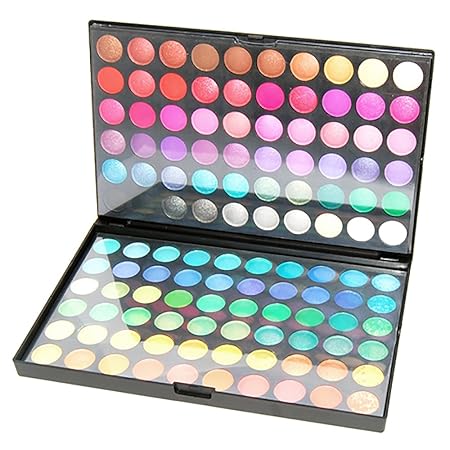 Accessotech 120 Farben Eyeshadow Lidschatten-Palette Makeup Kit Set Make Up Professional Box