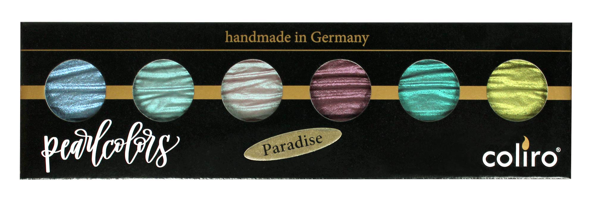 Coliro Artist Mica Watercolour M790 Set Paradise by Finetec