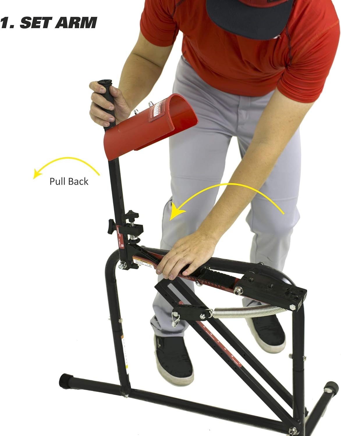 Heater Sports Perfect Pitch 50 MPH Baseball & Softball Pitching Machine for Kids, Teens, Adults, Pitch League, and Coach Pitch - PP149 : Sports & Outdoors