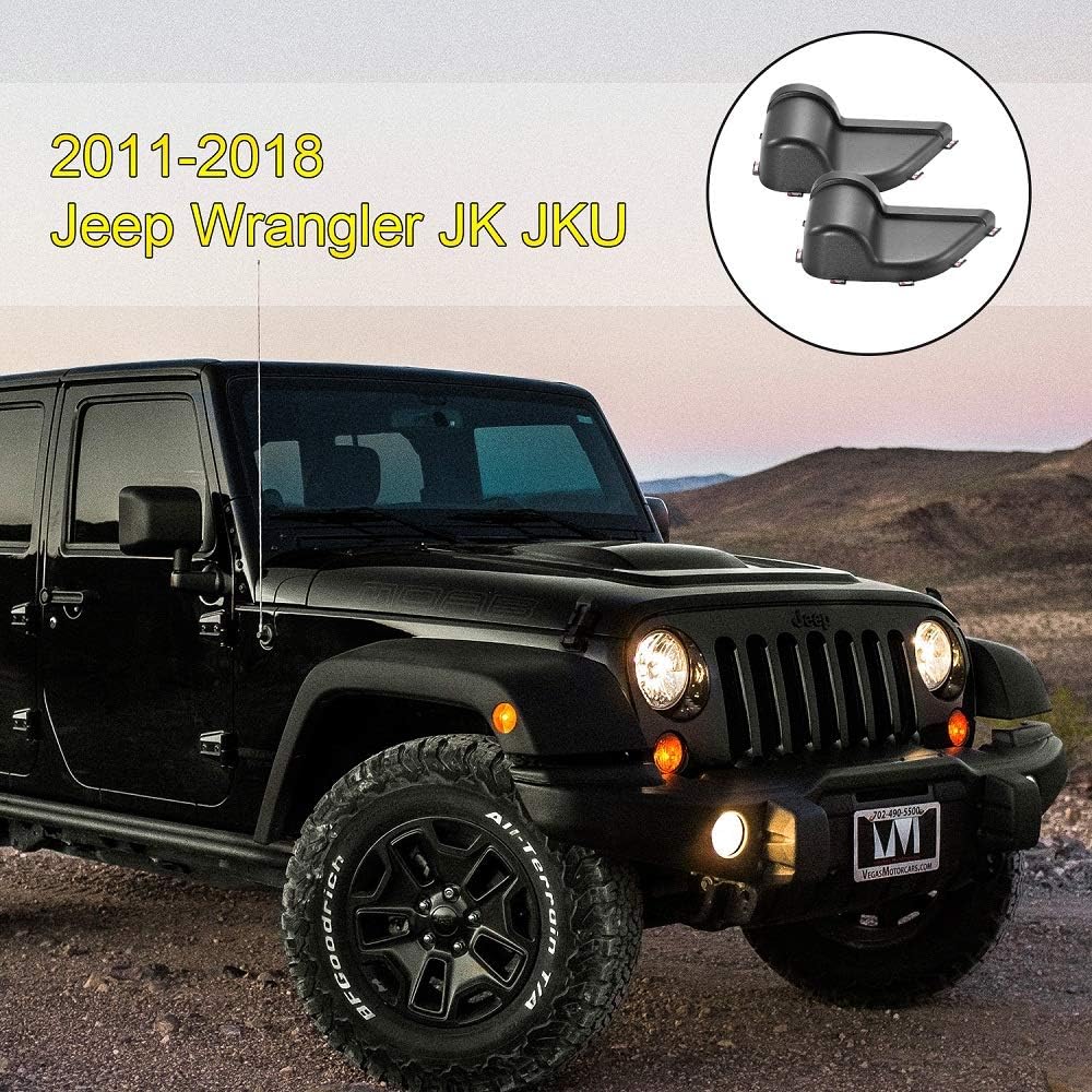 CALBEAU Front Door Side Insert Storage Pockets Box, Door Storage Pockets for JK, Door Net Pocket Replacement for 2011-2018 Jeep Wrangler JK JKU 2/4-Door(2020 Upgraded Version): Automotive
