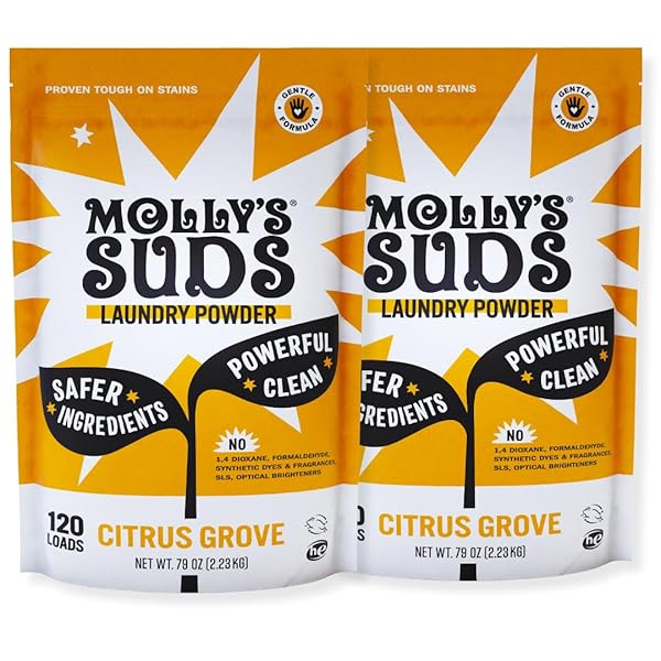MOLLY’S SUDS ORIGINAL LAUNDRY DETERGENT POWDER | CLEAN...