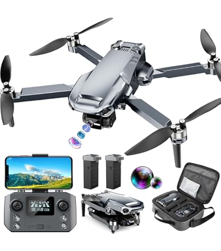 ホビーラジコン 4K Drone Amazon.com: Remote Control Drones with Camera for Adults 4K