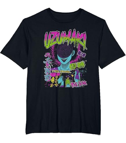 Amazon.com: Uzumaki Kirie Looking Back T-Shirt : Clothing, Shoes