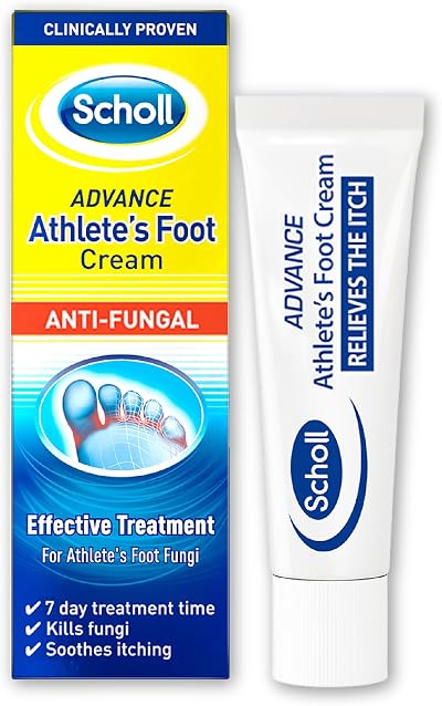 Scholl Advance Athlete's Foot Cream 15g Terbinafine 1% Antifungal