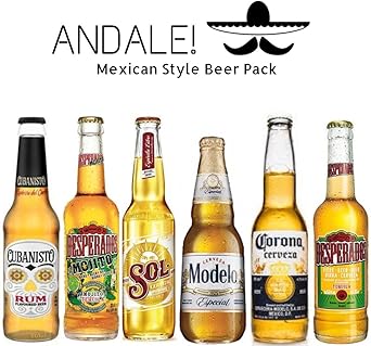 Andale Pack De Cervezas Mexicanas Cervezas De Mexico Mejico Desperados Mojito Desperados Cerveza Modelo Cerveza Cubanisto Cerveza Sol Cerveza Corona Coronita Amazon Es Alimentacion Y Bebidas