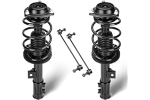 TADAAUTO Front Struts Assembly w/Coil Spring Shock Absorber & Sway Bars End Links Compatible with Hyundai Elantra 2011-2016, Replace for 172709 172708 （4Pcs)
