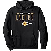NBA Official Los Angeles Lakers Half Moon Pullover Hoodie