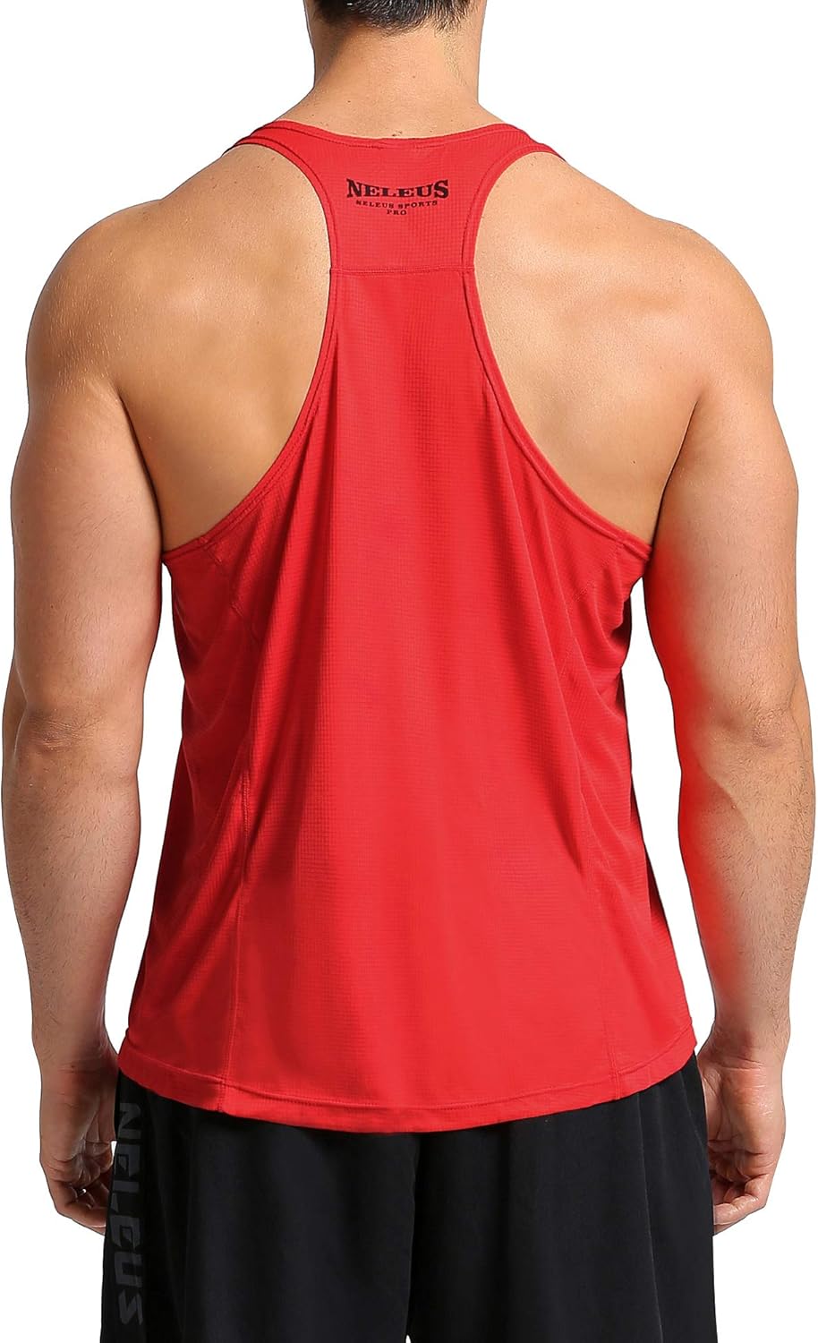 Neleus Men's Workout Muscle Tank Top Sleeveless Gym Shirt: Clothing