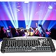 HOLDLAMP DMX Controller 384 Channels Fog DMX-512 DJ Controller Support 30 Banks 8 Scenes 24 fixtures Stage Lighting Console for Program Editing of DJ Lights Show Bar Club Live Christmas, ZQ12007