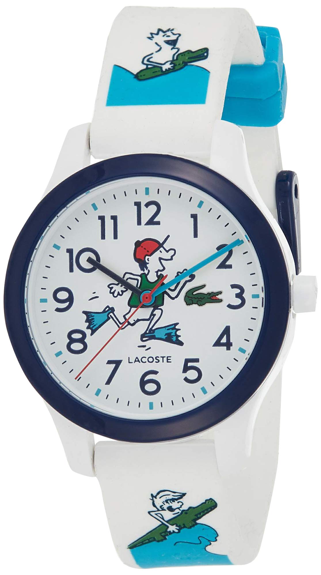Lacoste Analogue Quartz Watch for Kids with White Silicone Bracelet - 2030029