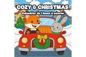 Cozy & Christmas: Calendrier de l'Avent à colorier