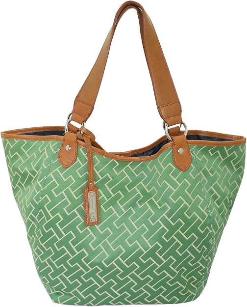 Women's Tommy Hilfiger Handbags Rd Tote Green Handbags