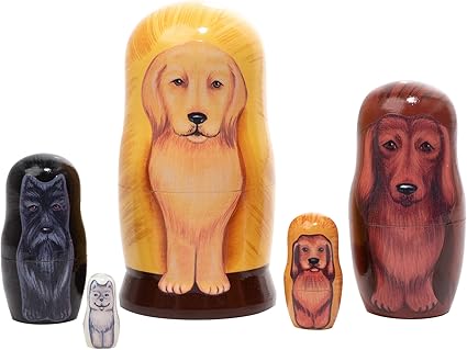 dog nesting dolls