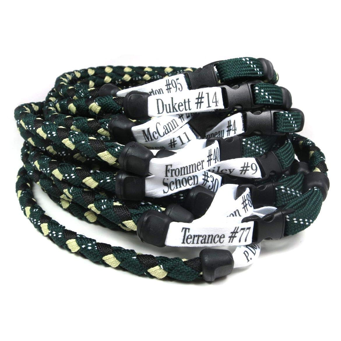 hockey lace dog collar