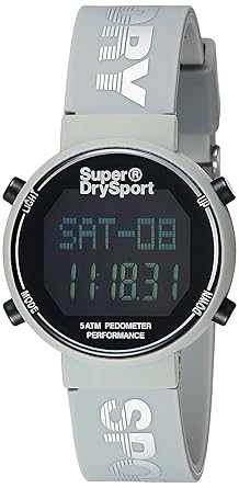 superdry pedometer watch