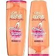 L'Oreal Paris Elvive - Dream Lengths - Restoring Shampoo & Super Detangler Conditioner Set - One Set
