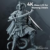 ELEGOO Mars 5 4K Mono LCD Resin 3D Printer Automatic Leveling 143x90x150 mm view 2