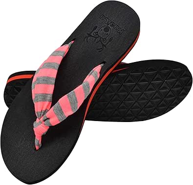 Amazon.com | KUAILU Women's Yoga Foam Flip Flops with Arch Support Thong Sandals Non-Slip | Flip 