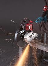 Makita GA9020S/2 240V 230mm Angle Grinder with Soft Start and Dust Extraction view 2