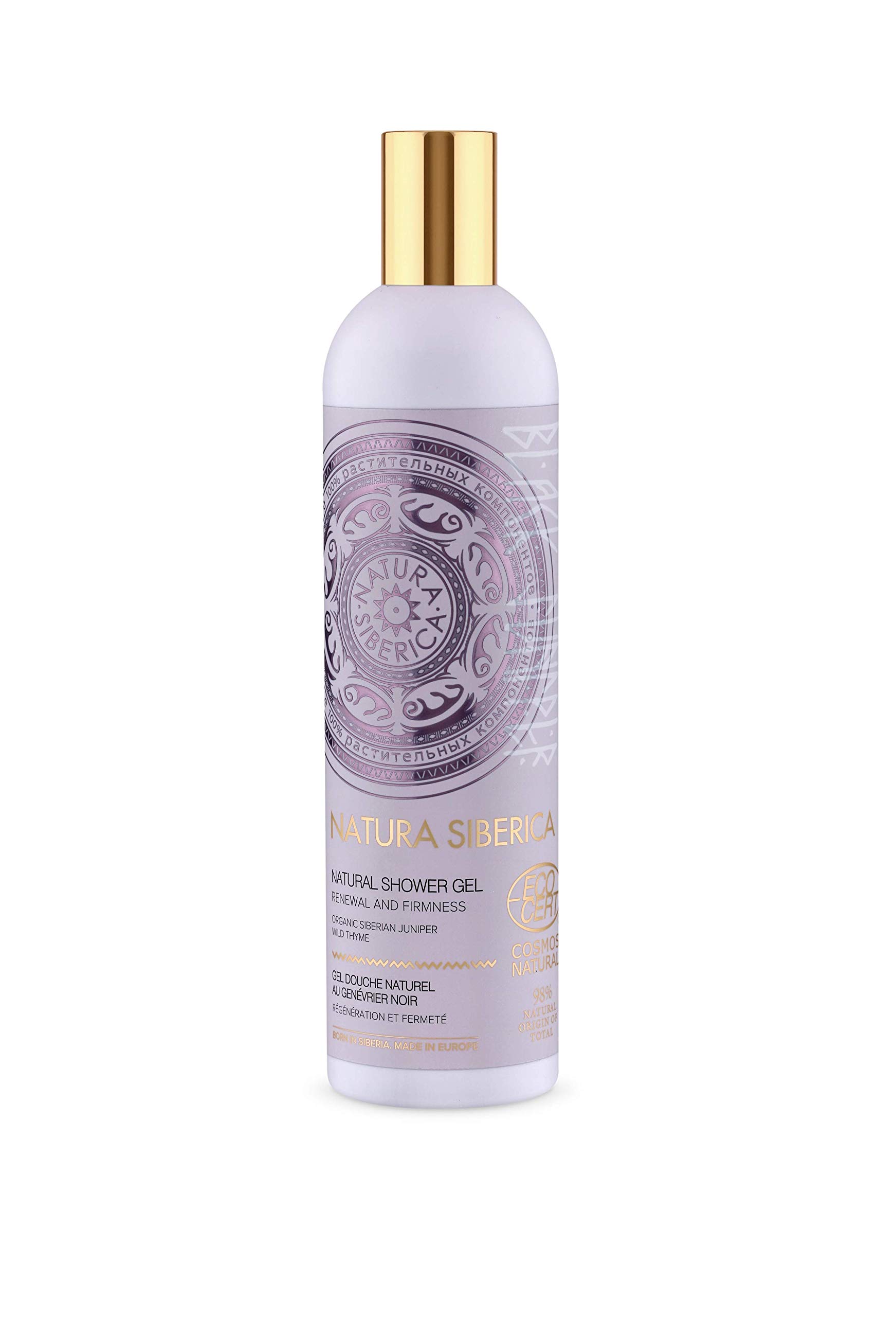 Natura Siberica Black Juniper Natural Shower Gel, 400 ml