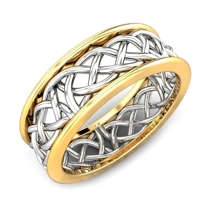 Buy Candere By Kalyan Jewellers 22KT Yellow Gold Ring for Men at Amazon.in