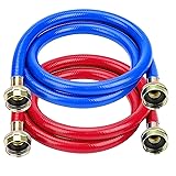 Cenipar 4FT Rubber Washing Machine Hoses Burst