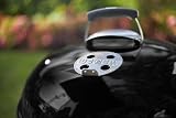 Weber Classic Kettle Charcoal BBQ 47 cm with One-Touch Cleaning Wheels view 7