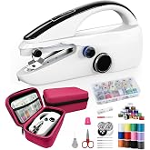Two-Speed Portable Mini Sewing Machine for Beginners, Electric Handheld Sewing Machine
