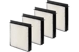 DEEKOOL 1040 Humidifier Super Wick Filter Compatible with Aircare Essick Bemis MoistAir Humidifier B40 B40-C 3D6-100 5D6-700 7D6-100 D46-720 E27-000 E35-000 CM330 B23-810 MA0300 MA-0500 (4 Pack)