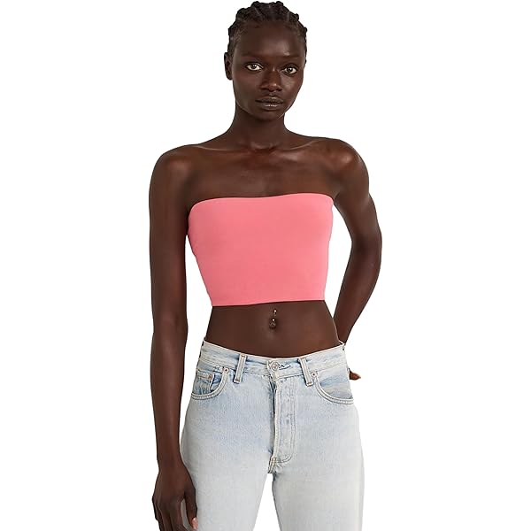 FP Movement Women's Boulevard Tube Top, Blue Vista, L at Amazon