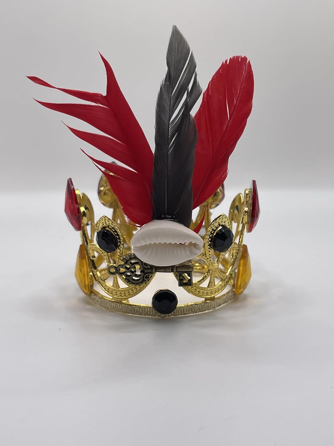 Mixed Media - CORONA PARA ESHU ELEGGUA BY UNIQUE YORUBA CREATIONS