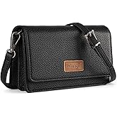 Wrangler Small Crossbody Wallet Purses RFID Trendy Purses for Women with Adjustable Straps