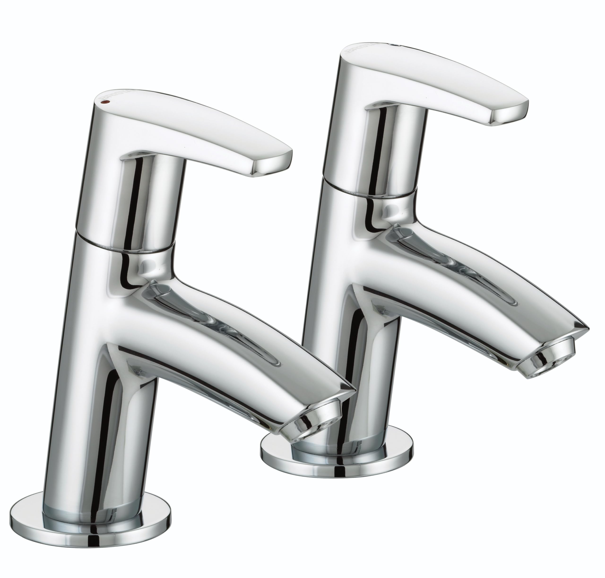 Bristan OR 1/2 C Orta Basin Taps - Chrome Plated