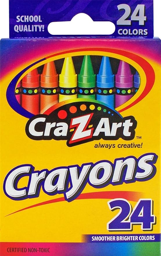 CraZArt Crayons, 24 Count (10201) Amazon.ca Office Products