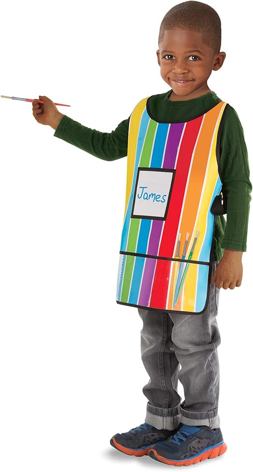 Melissa & Doug Art Essentials Artist Smock (One Size Fits All, Great