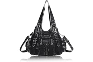 Angel Kiss Purses for Women Soft PU Leather Large Hobo Bags for Women Shoulder Bag