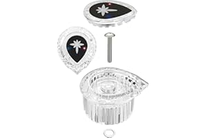 ULTRIMKIT Replacement for Moen Fit Chateau (96797) One-Handle Tub& Shower Knob Handle Kit, Matte Black