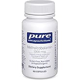 Pure Encapsulations Methylcobalamin 1,000 mcg - Vitamin B12 Supplement to Support Memory & Nerve Health - Premium Vitamin B12 Capsules - 60 Capsules