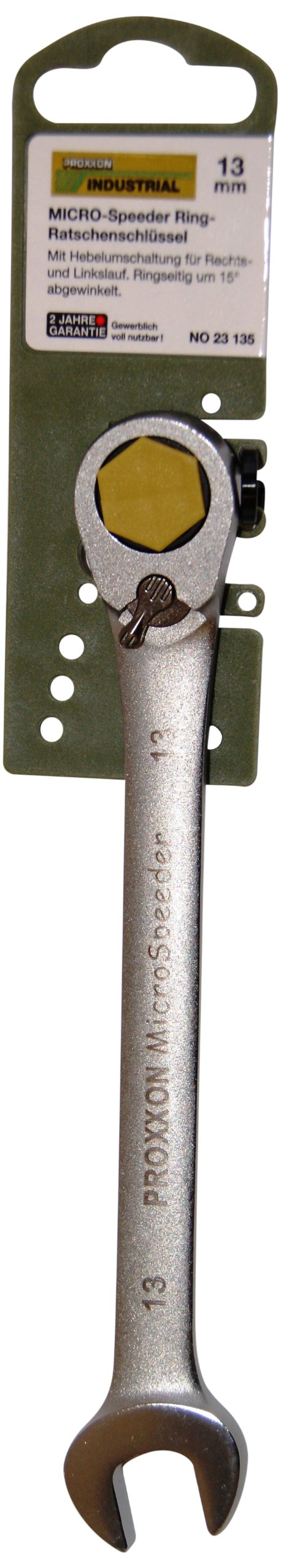 Proxxon 23135 MicroSpeeder 13 mm Combination Ratchet Spanner