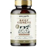 Grass Fed Beef Kidney Supplement - (200 Count) New Zealand Sourced for Kidney Support and DAO Health